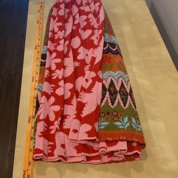 Oilily • pleated print block merino wool skirt - Picture 10 of 12